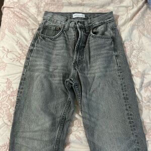Gray Denim Jeans